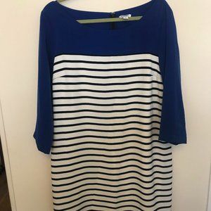 Old Navy Sailor Striped Boat Neck Dress